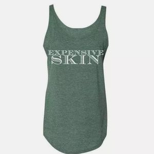 NWT 💚 EXPENSIVE SKIN FESTIVAL TANK 💚